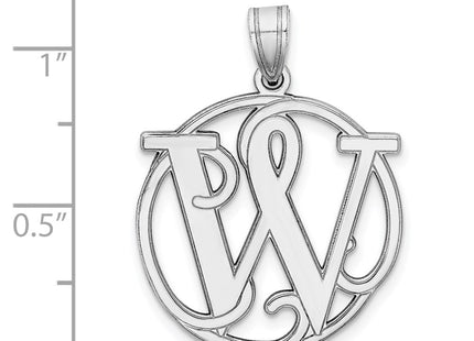 Sterling Silver Pendants Style QC8999W - Classique Jewelry Inc.