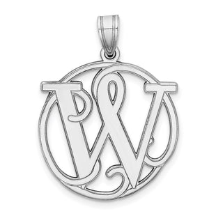 Sterling Silver Pendants Style QC8999W - Classique Jewelry Inc.
