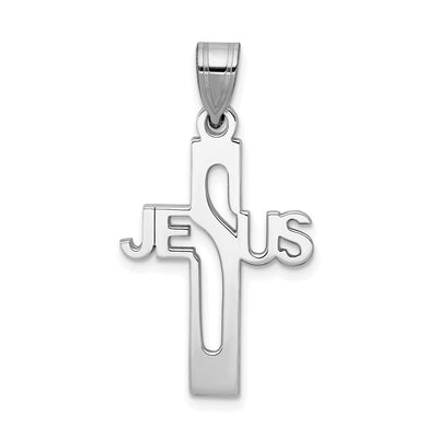 Sterling silver cross pendant