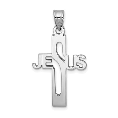 Sterling silver cross pendant