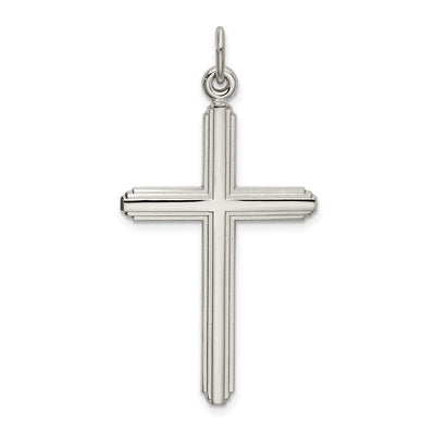 Sterling silver cross pendant
