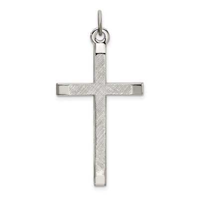 Sterling silver cross pendant