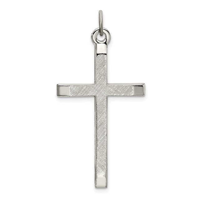 Sterling silver cross pendant