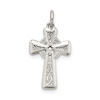 Sterling silver cross pendant