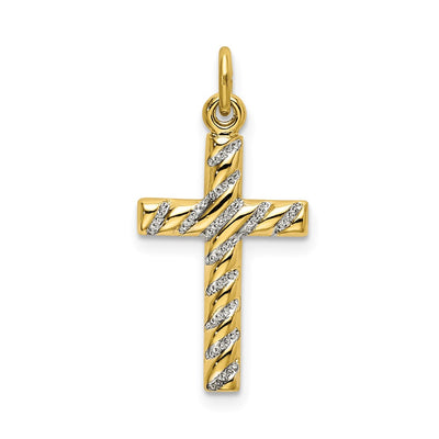 Sterling silver cross pendant