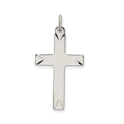Sterling silver cross pendant