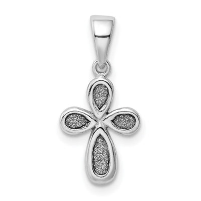 Sterling silver cross pendant
