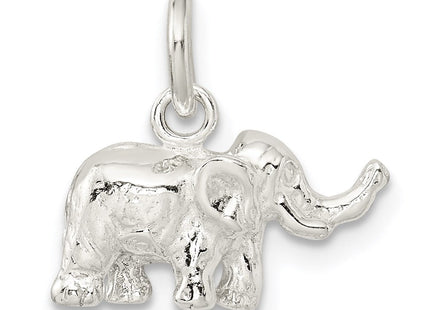 Sterling Silver Elephant Charm (Style QC908)
