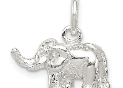 Sterling Silver Elephant Charm (Style QC908)