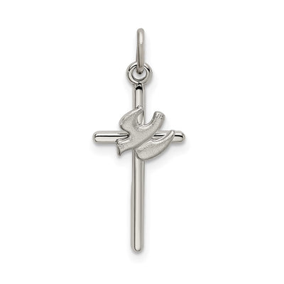 Sterling silver cross pendant