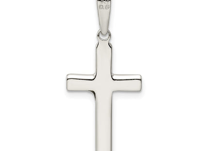 Sterling silver crucifix pendant, another view