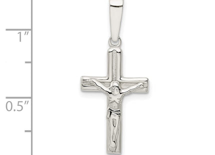Sterling silver crucifix pendant, further view