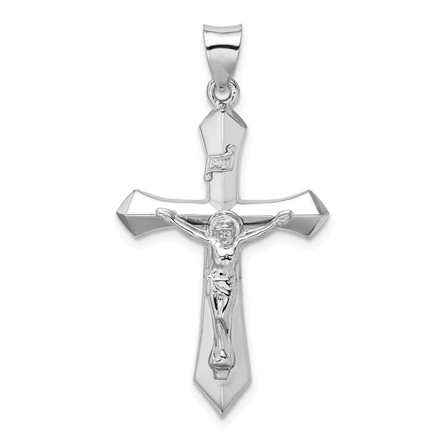 Sterling silver crucifix pendant