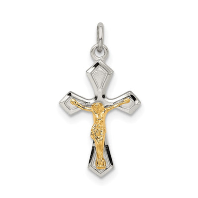 Sterling silver crucifix pendant