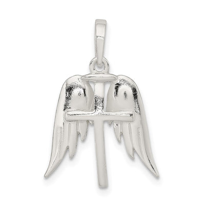 Sterling silver cross pendant
