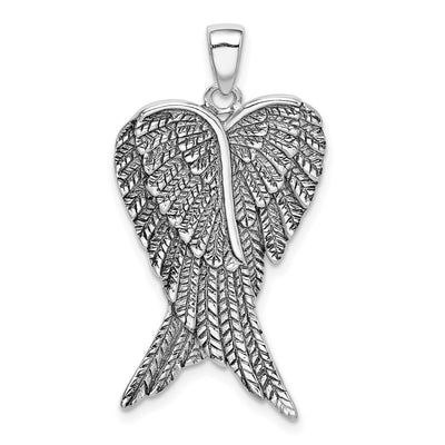 Sterling silver angel pendant