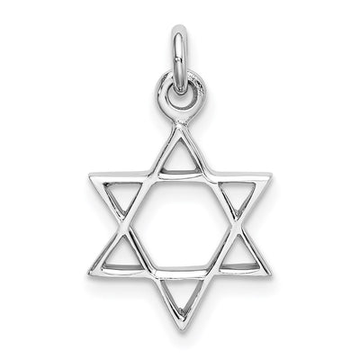 Sterling silver star pendant