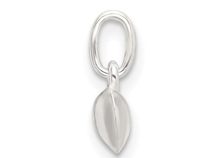 Sterling Silver Polished Puffed Heart Charm (Style QC9183)