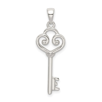 Sterling silver heart pendant