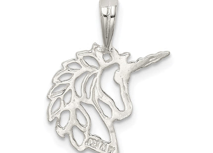 Sterling Silver Unicorn Charm (Style QC921)