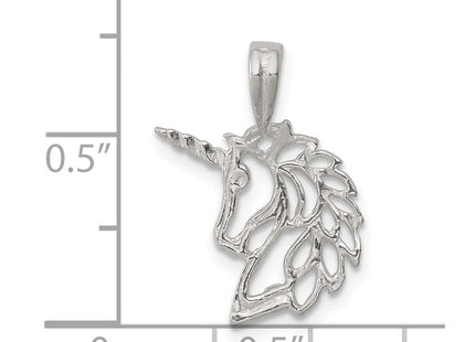 Sterling Silver Unicorn Charm (Style QC921)