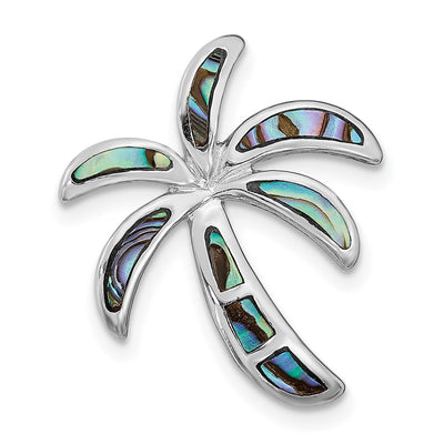 Sterling silver abalone tree pendants & charm