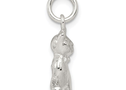 Sterling silver charm, alternate view