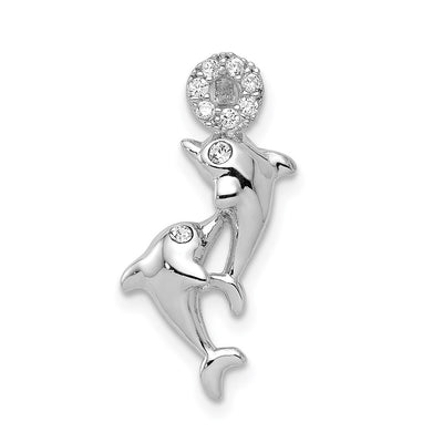 Sterling silver crystal chain