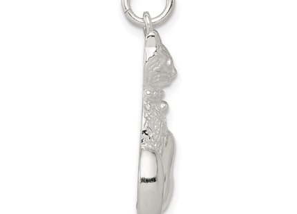 Sterling silver charm, alternate view