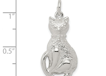 Sterling silver charm, another view