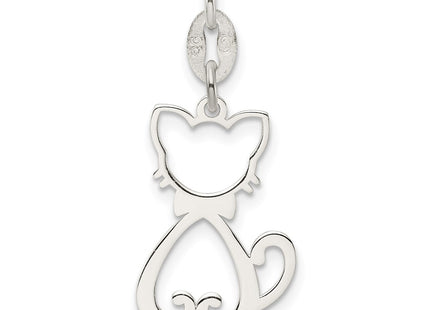 Sterling silver charm, another view