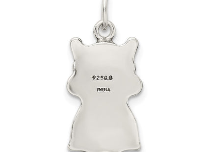 Sterling silver charm, another view
