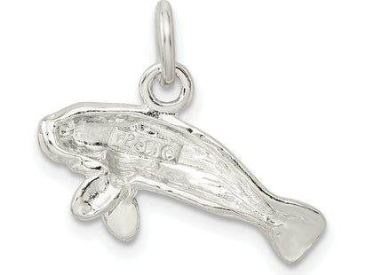Sterling Silver Manatee Charm
