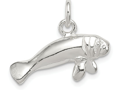 Sterling Silver Manatee Charm