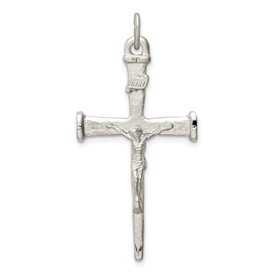 Sterling silver crucifix pendant
