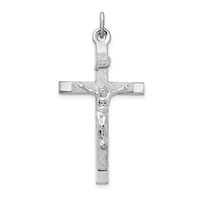 Sterling silver crucifix pendant