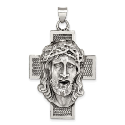 Sterling silver cross pendants & charm