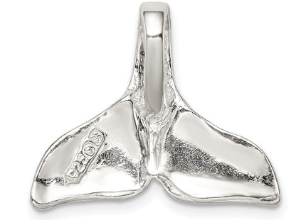 Sterling Silver Whale Tail Charm (Style QC944)
