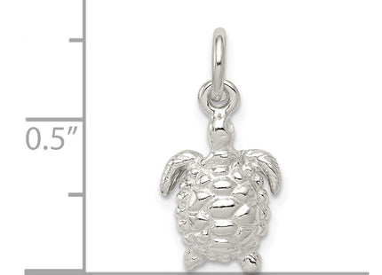 Sterling silver charm, another view