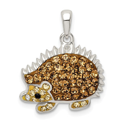 Sterling silver crystal pendant
