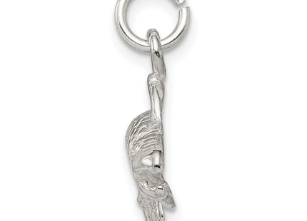 Sterling Silver Fish Charm (Style QC957)