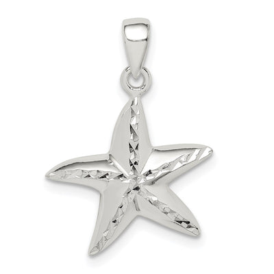 Sterling silver star pendant
