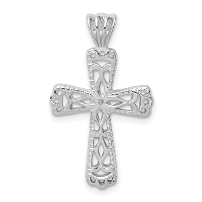 Sterling silver cross pendant