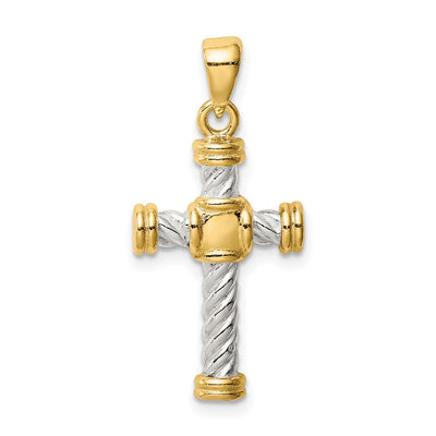 Sterling silver cross pendant