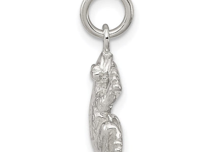 Sterling silver charm, alternate view