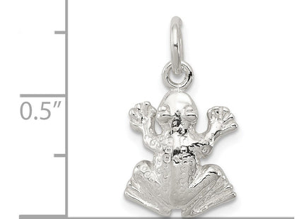 Sterling silver charm, another view