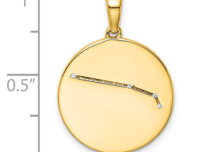 SS/Gold Plated Pendants Style QC9730GP - Classique Jewelry Inc.