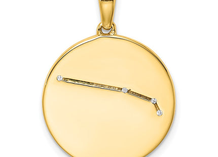 SS/Gold Plated Pendants Style QC9730GP - Classique Jewelry Inc.