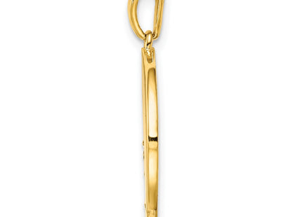 SS/Gold Plated Pendants Style QC9731GP - Classique Jewelry Inc.