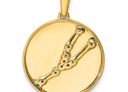 SS/Gold Plated Pendants Style QC9731GP - Classique Jewelry Inc.